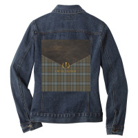 Out Plaid Ladies Denim Jacket | Artistshot