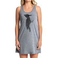 Woodpecker Distressed Print   Vintage Woodpecker T Shirt Tank Dress | Artistshot