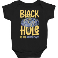 Black Hole Space Light Galaxy Universe Milky Way Gravity T Shirt Baby Bodysuit | Artistshot