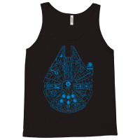 Millennium Falcon, Millennium Falcon Vintage, Millennium, Falcon, Mill Tank Top | Artistshot