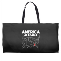 Usa Alabama, Usa Alabama Vintage, Usa Alabama Art, Usa Alabama Paintin Weekender Totes | Artistshot