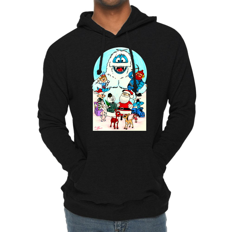 Rudolph Family Portrait, Rudolph Family Portrait Art, Rudolph Family P Lightweight Hoodie | Artistshot