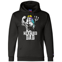 Mermaid Dad Pose Trident Merdad New Mer Dad Brother Daughter Tank Top Champion Hoodie | Artistshot