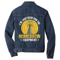 Radio Operating Hobby Design For A Ham Radio Operator T Shirt Men Denim Jacket | Artistshot