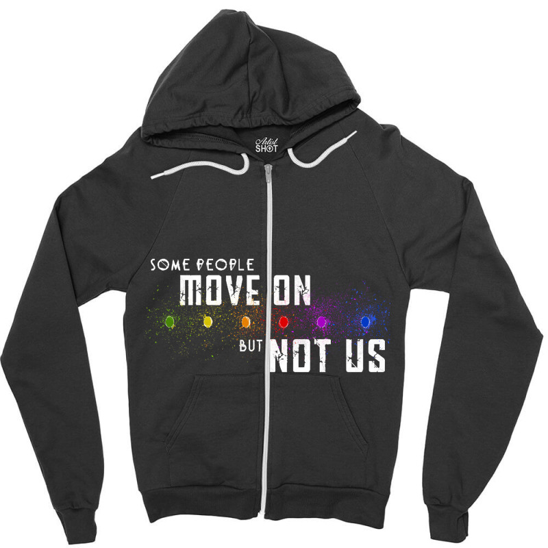 Some People Move On, Some People Move On Art, Some People Move On Vint Zipper Hoodie by cm-arts | Artistshot