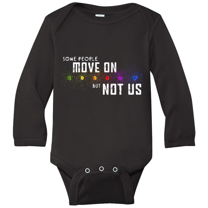 Some People Move On, Some People Move On Art, Some People Move On Vint Long Sleeve Baby Bodysuit by cm-arts | Artistshot