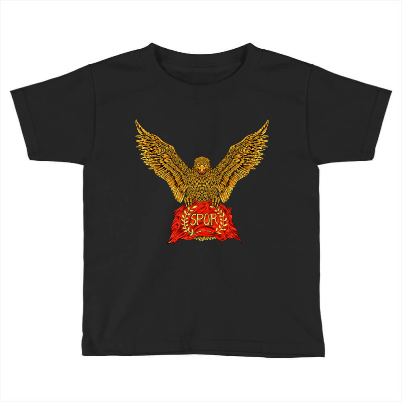 Roman Legion Eagle With Flag, Roman Legion Eagle With Flag Art, Roman  Toddler T-shirt by cm-arts | Artistshot