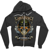 Skull Soldier And Guns, Skull Soldier And Guns Vintage, Skull Soldier  Zipper Hoodie | Artistshot