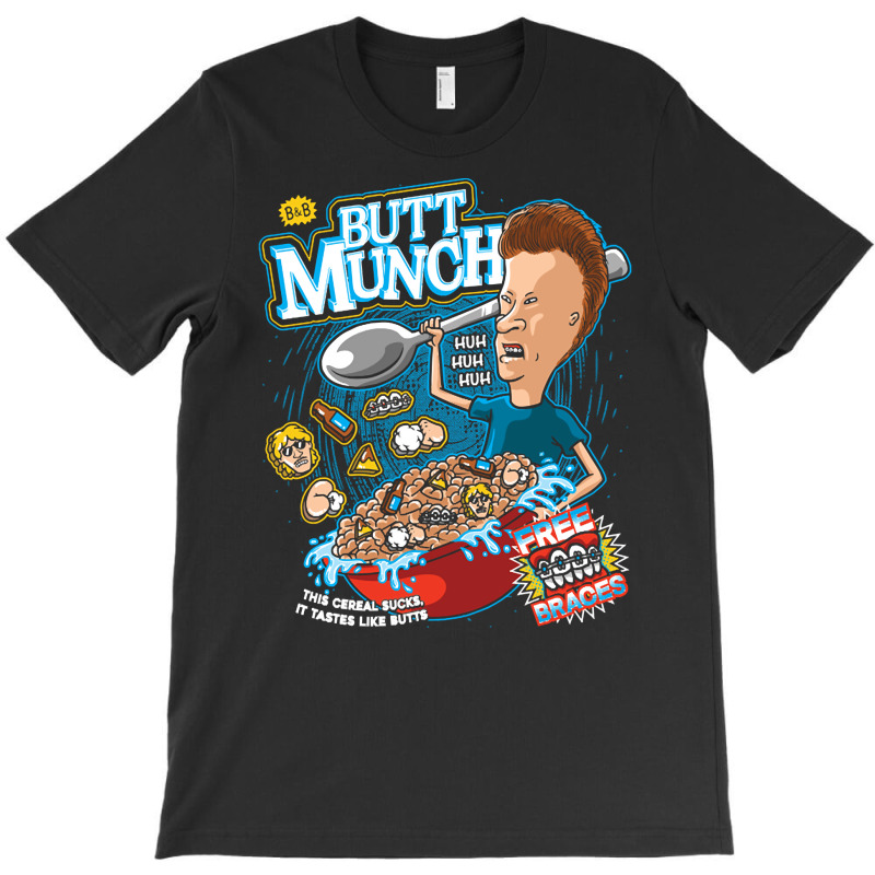 Butt Munch Cereal, Butt Munch Cereal Vintage, Butt Munch, Cereal, Butt T-shirt | Artistshot