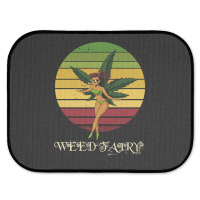 Weed Fairy, Weed Fairy Art, Weed Fairy Painting, Weed Fairy Vintage, W Rear Car Mat | Artistshot