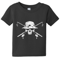 Fishing Skull, Fishing Skull Vintage, Fishing Skull Art, Fishing Skull Baby Tee | Artistshot