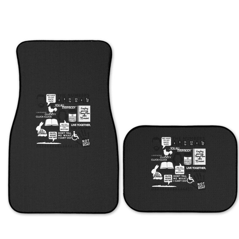 Lost Quotes Full Set Car Mats | Artistshot