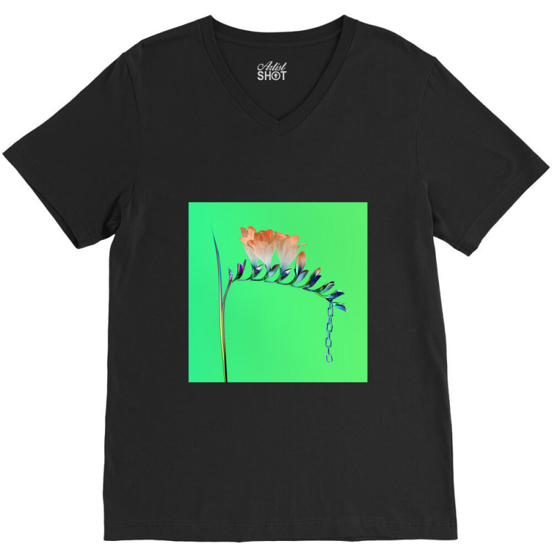 Flume Skin Companion Ep I V-neck Tee | Artistshot