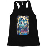 Blue Mermaid Art Nouveau, Blue Mermaid Art Nouveau Art, Blue Mermaid A Racerback Tank | Artistshot