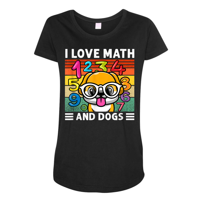 Number Learning Calculator Costume Matc Day Math Outfit Kids T Shirt Maternity Scoop Neck T-shirt by cm-arts | Artistshot