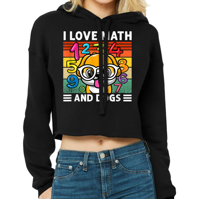 Number Learning Calculator Costume Matc Day Math Outfit Kids T Shirt Cropped Hoodie by cm-arts | Artistshot