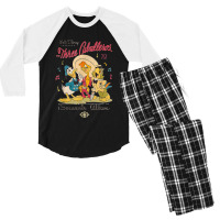 The Three Caballeros Classic Men's 3/4 Sleeve Pajama Set | Artistshot