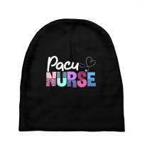 Pacu Nurse Crew Cute Post Anesthesia Care Unit Pacu Nurse Premium T Sh Baby Beanies | Artistshot