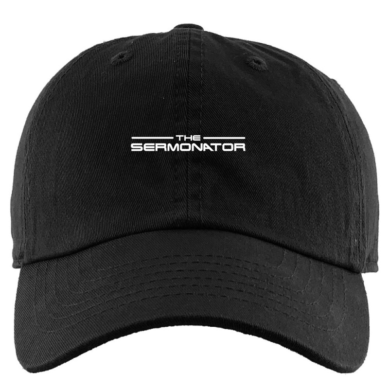 The Sermonator Funny Pastor Prayer Warrior Motorcycle Pastor Long Slee Kids Cap by cm-arts | Artistshot