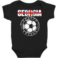 Georgia Soccer Lovers Jersey Support Georgian Football Team T Shirt Baby Bodysuit | Artistshot