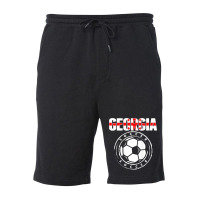 Georgia Soccer Lovers Jersey Support Georgian Football Team T Shirt Fleece Short | Artistshot