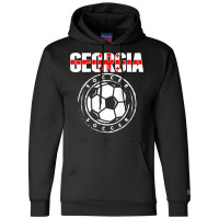 Georgia Soccer Lovers Jersey Support Georgian Football Team T Shirt Champion Hoodie | Artistshot