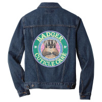 Badger Cuticle Care, Badger Cuticle Care Vintage, Badger Cuticle Care  Men Denim Jacket | Artistshot