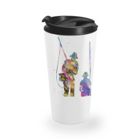 Father And Son Fishing, Father And Son Fishing Vintage, Father And Son Travel Mug | Artistshot