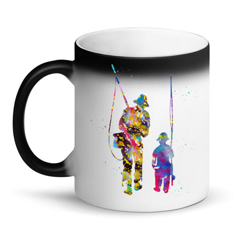 Father And Son Fishing, Father And Son Fishing Vintage, Father And Son Magic Mug | Artistshot