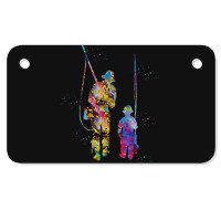 Father And Son Fishing, Father And Son Fishing Vintage, Father And Son Motorcycle License Plate | Artistshot