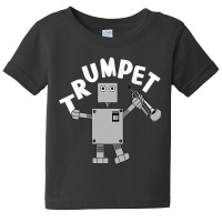 Trumpet Robot, Trumpet Robot Art, Trumpet Robot Vintage, Trumpet Robot Baby Tee | Artistshot