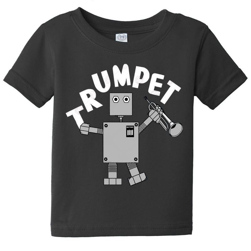 Trumpet Robot, Trumpet Robot Art, Trumpet Robot Vintage, Trumpet Robot Baby Tee by cm-arts | Artistshot