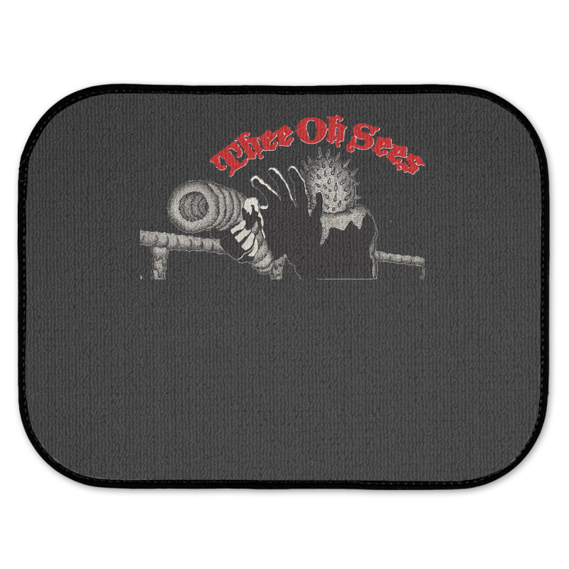 Thee Oh Sees Rear Car Mat | Artistshot