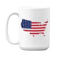 United States Map, United States Map Vintage, United States Map Art, U 15 Oz Coffee Mug | Artistshot