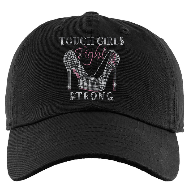 Tough Girls Fight High Heel Rhinestone Woman Birthday Kids Cap by Queens | Artistshot