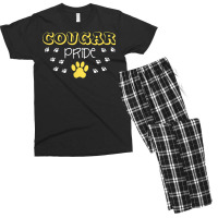 Cougar Pride Paw Shirt Men's T-shirt Pajama Set | Artistshot