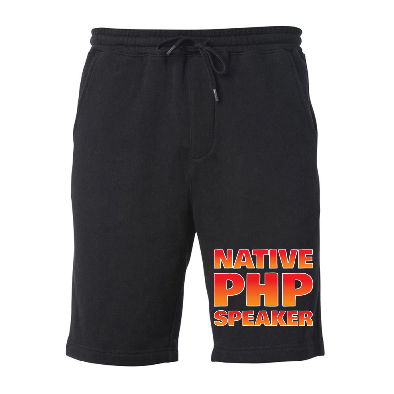 Native Php Speaker, Native Php Speaker Art, Native Php Speaker Vintage Fleece Short by cm-arts | Artistshot