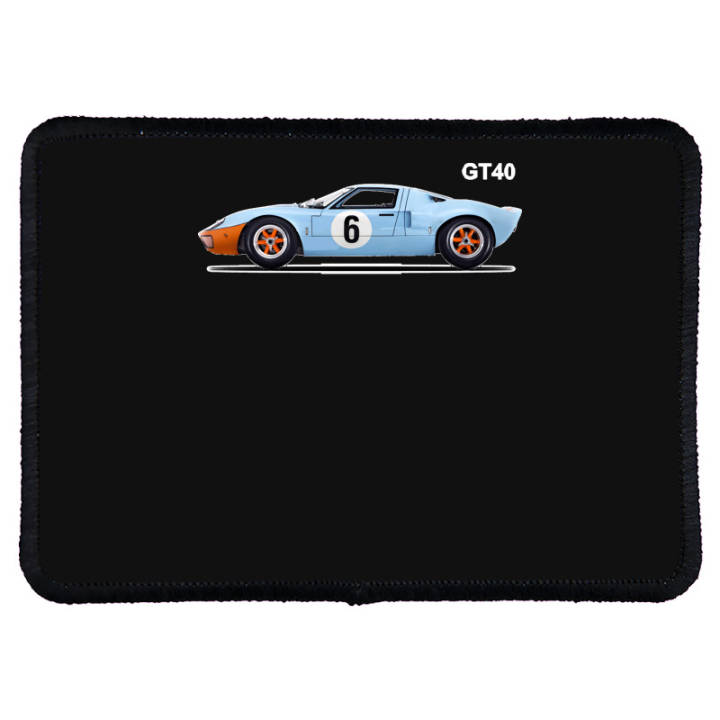 The Gt40 Classic Rectangle Patch By Enidlwhite Artistshot