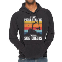 I'm Not Procrastinating I'm Doing Side Quests Rpg Dragons T Shirt Vintage Hoodie | Artistshot