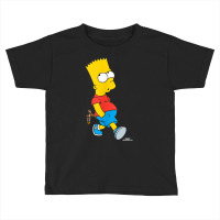 The Simpsons Bart Simpson With Slingshot Tank Top Toddler T-shirt | Artistshot