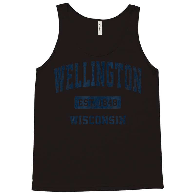 Wellington Wisconsin Wi Vintage Athletic Sports Design Tank Top | Artistshot