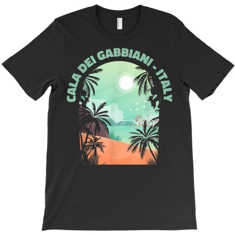 Cala Dei Gabbiani Souvenir   Italy Reminder T-shirt | Artistshot