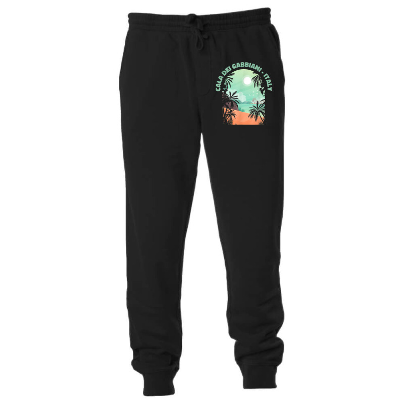 Cala Dei Gabbiani Souvenir   Italy Reminder Unisex Jogger | Artistshot