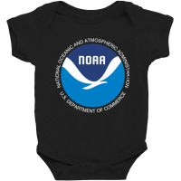 Noaa National Oceanic And Atmospheric Administration Long Sleeve T Shi Baby Bodysuit | Artistshot