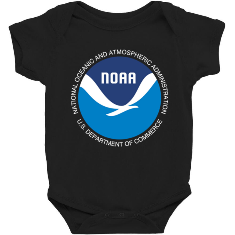 Noaa National Oceanic And Atmospheric Administration Long Sleeve T Shi Baby Bodysuit by cm-arts | Artistshot