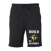 Build Or Destroy Mathematics Allah 5 Percent Godbody Nge God T Shirt Fleece Short | Artistshot