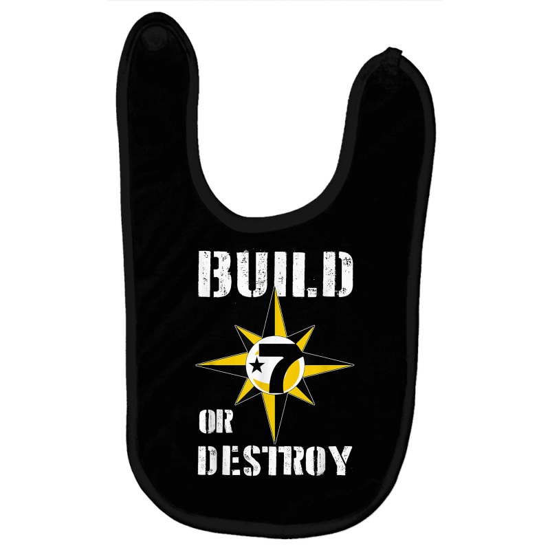 Build Or Destroy Mathematics Allah 5 Percent Godbody Nge God T Shirt Baby Bibs | Artistshot