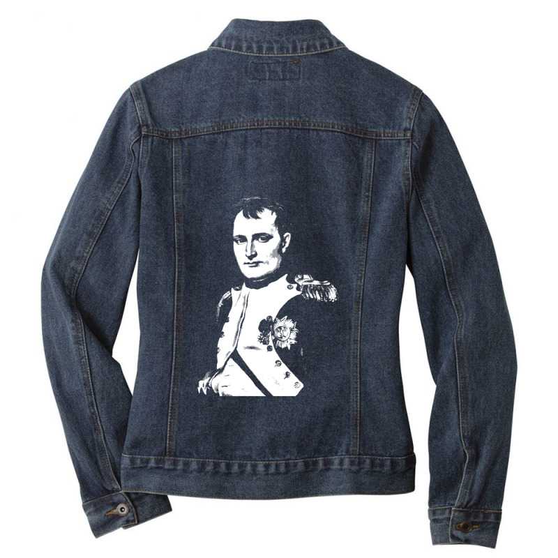 Napoléon Bonaparte Ladies Denim Jacket by cm-arts | Artistshot