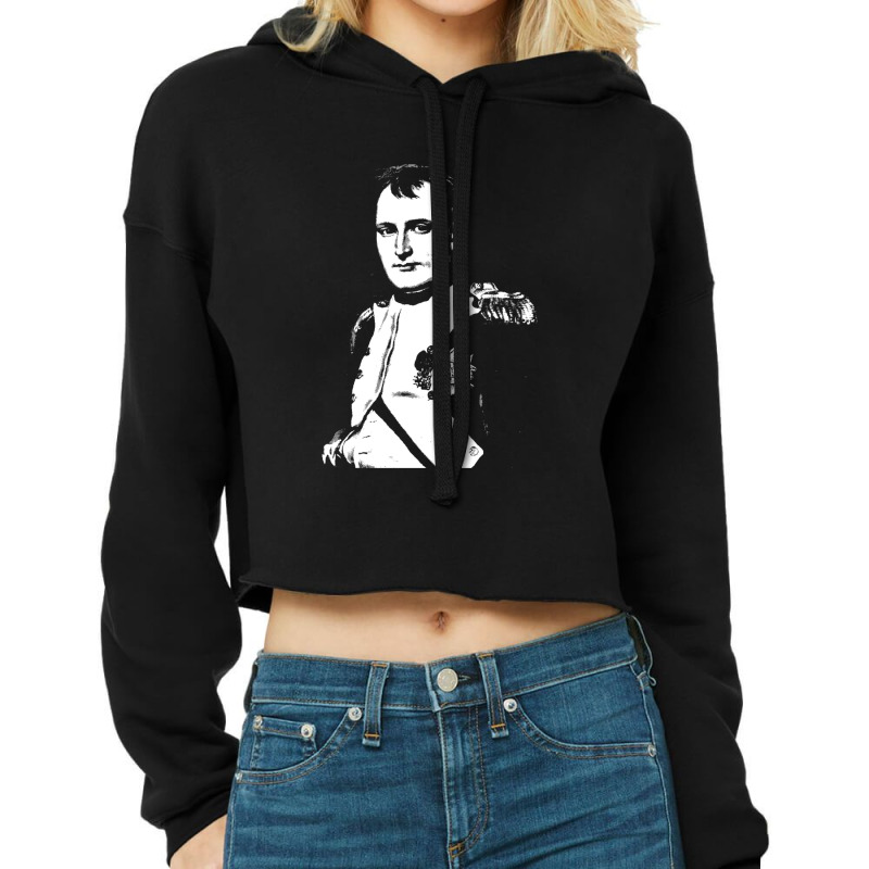 Napoléon Bonaparte Cropped Hoodie by cm-arts | Artistshot