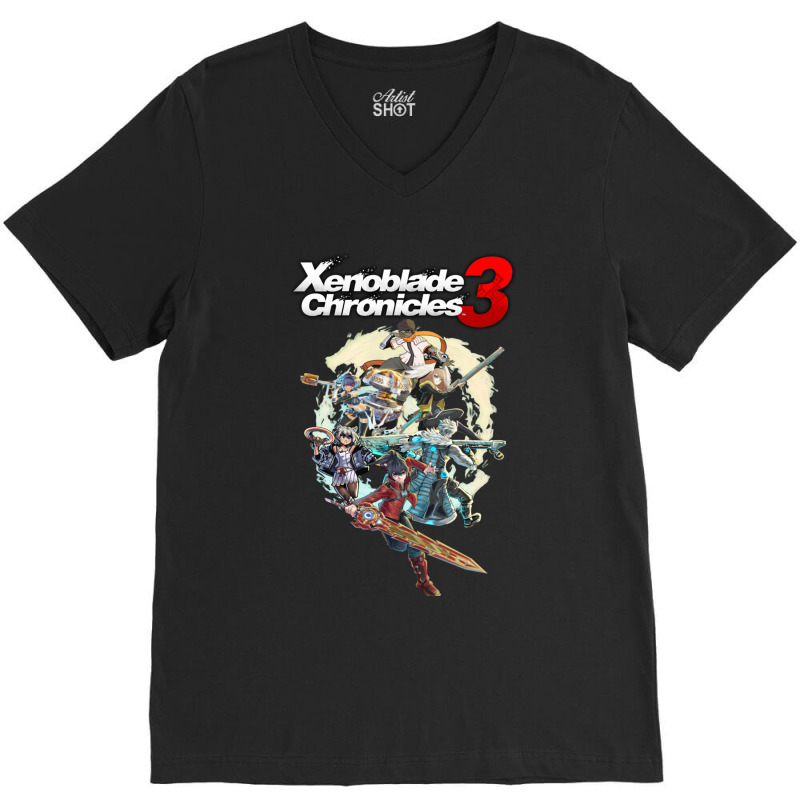 Xenoblade - Chronicles 3 All Times Of Game V-neck Tee | Artistshot